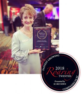 Perceptive Recruiting is the 11th Fastest Growing Small Business in SC!